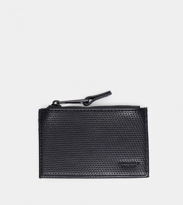 Textured Faux Leather Wallet