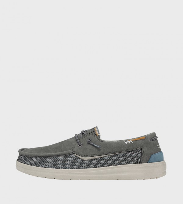 Welsh Grip Mesh Detail Boat Shoes