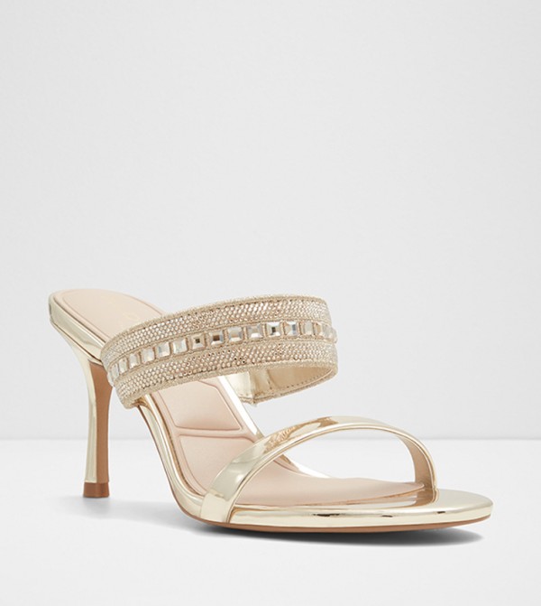 STARLY Embellished Stiletto Heel Sandals