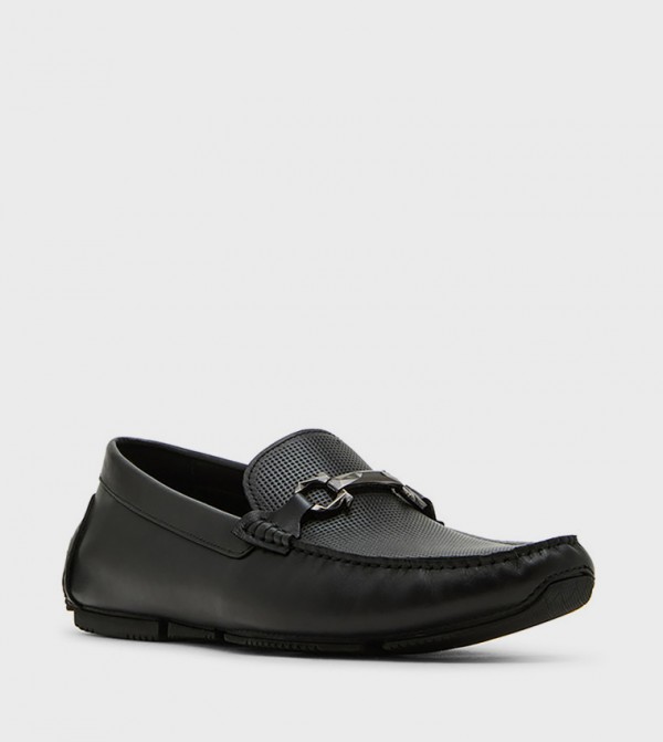 EZEKIEL Metal Accent Loafers