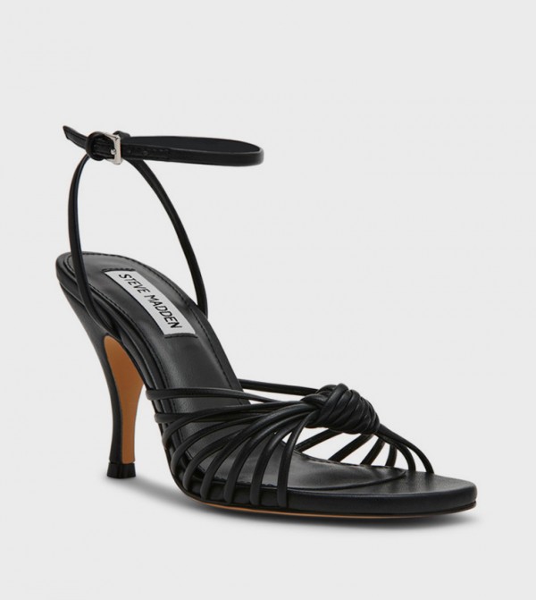 INTWINED Ankle Strap Heel Sandals