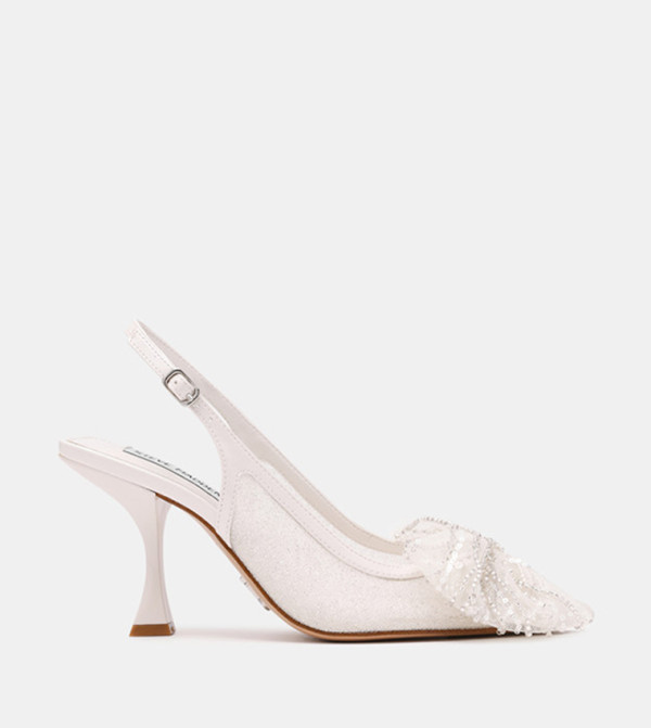 NIGHT-FALL Embellished Slingback Pumps