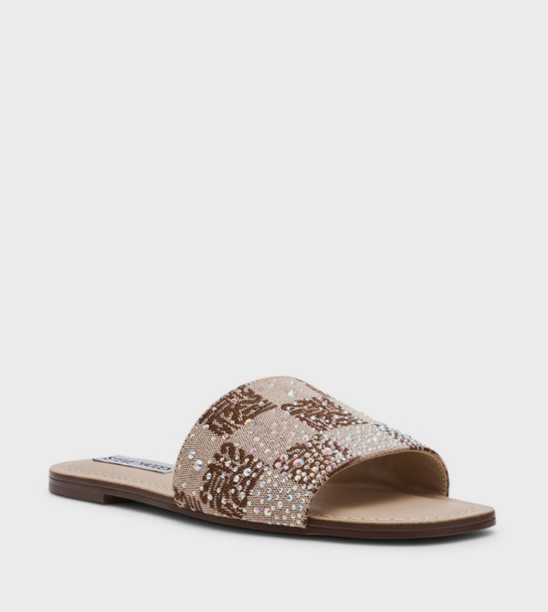 صندل فلات مزين 