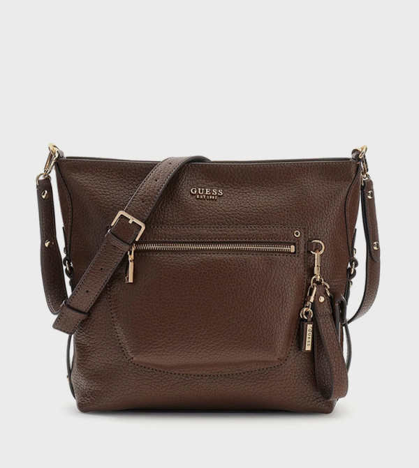 MARSHA Textured Girlfriend Satchel Bag