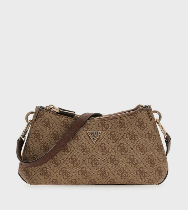 NOELLE II Logo Patterned Shoulder Bag