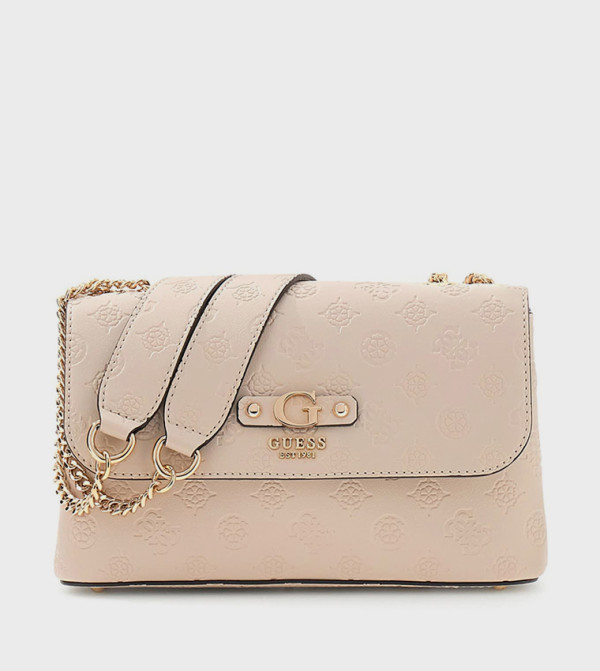 DITA Logo Debossed Convertible Crossbody Bag