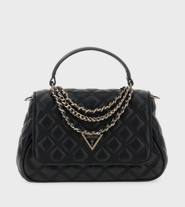 GIULLY II Quilted Top Handle Bag