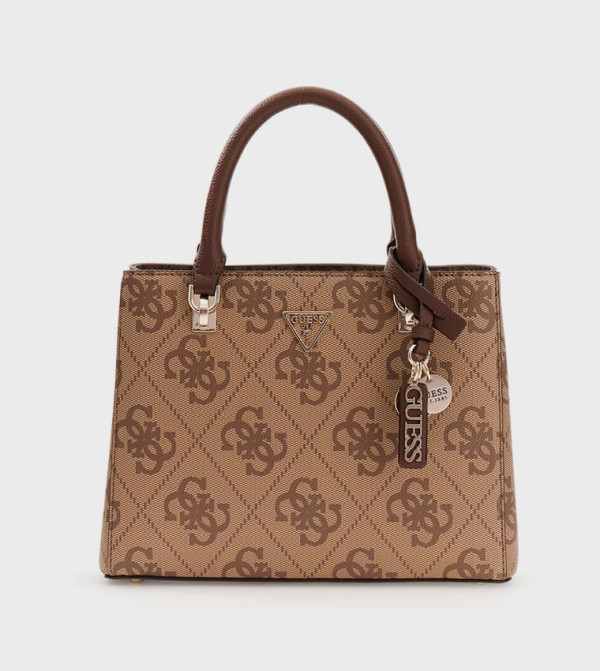 NOELLE II Logo Patterned Mini Satchel Bag