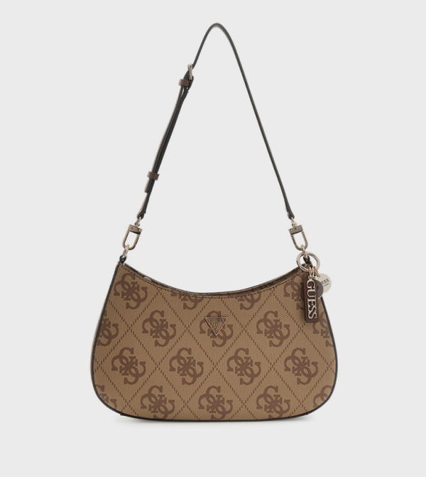 NOELLE II Logo Patterned Shoulder Bag