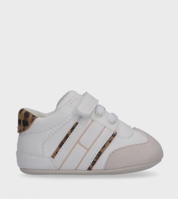 Logo Detail Velcro Closure Sneakers