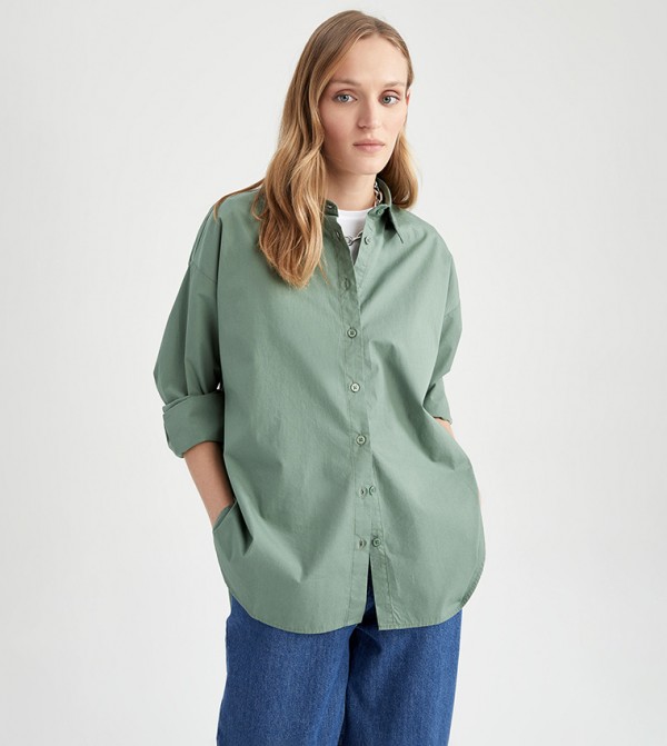 Oversized shirt for women on sale