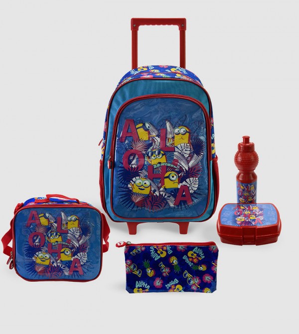 Universal Aloha Buddies 18" 5In1 Trolley Box Set