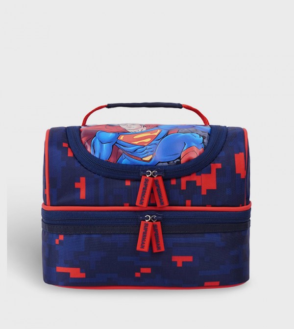 Superman Printed Lunch Bag