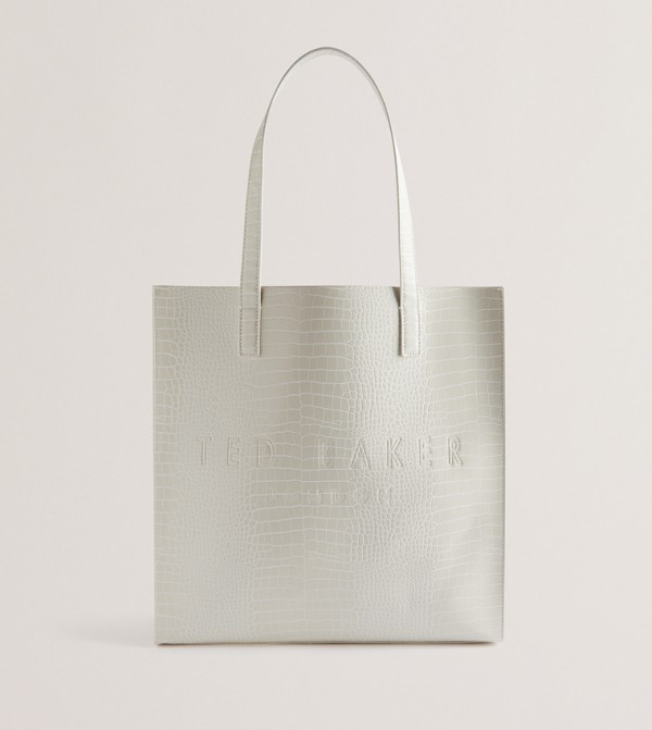 CROCCON Textured Tote Bag