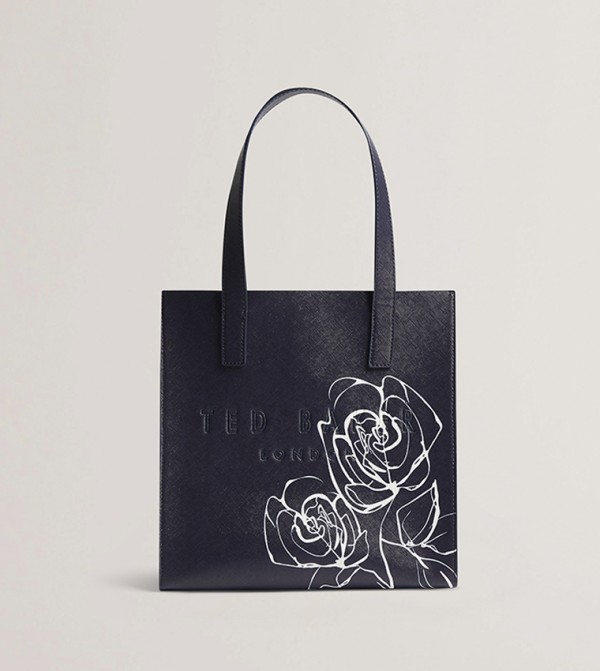 ALUMCON Floral Printed Tote Bag