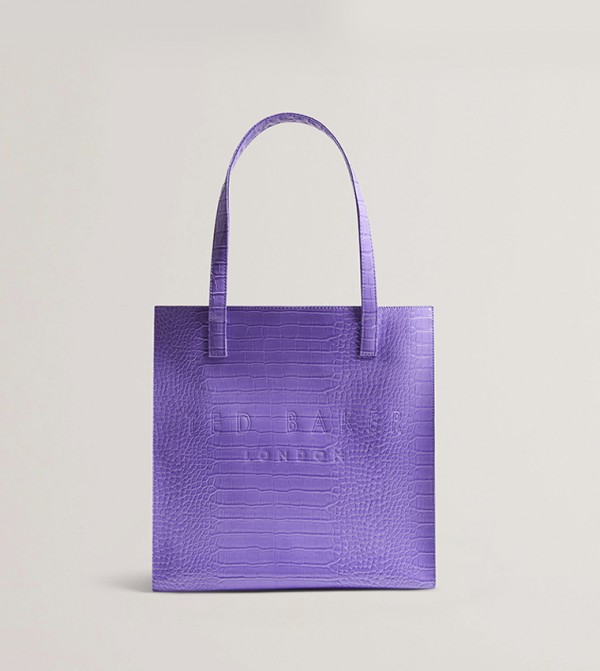 CROCCON Textured Tote Bag