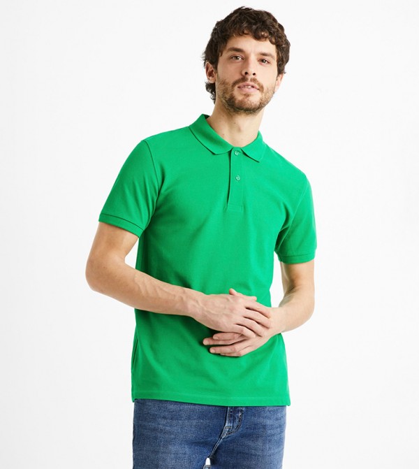 TEONE Short Sleeves Polo T-Shirt