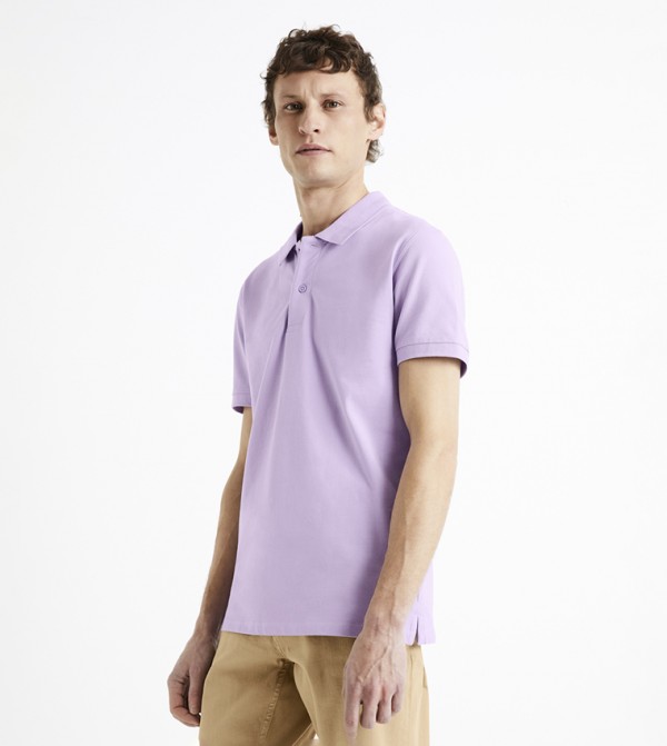 TEONE Short Sleeves Polo T-Shirt