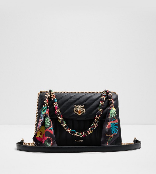 TETNEY Quilted Flap Crossbody Bag