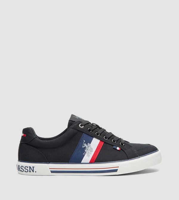 TETSY Logo Detail Lace-Up Sneakers