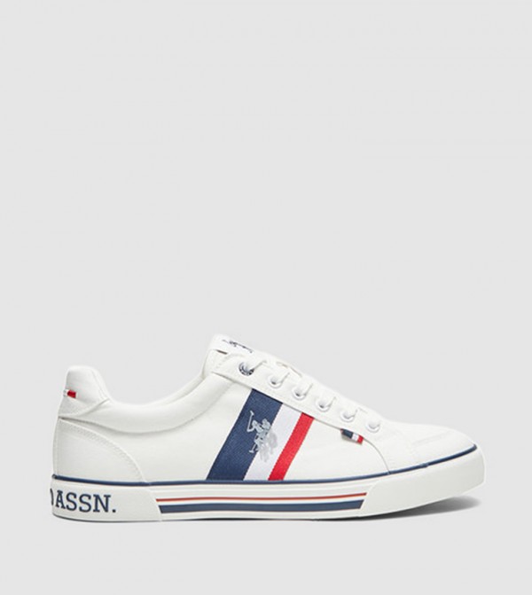 TETSY Logo Detail Lace-Up Sneakers