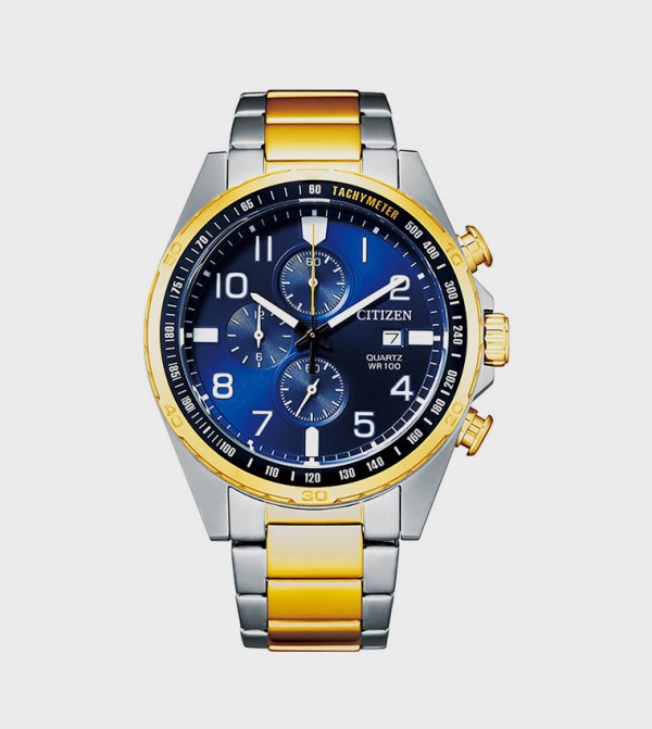 Buy Citizen Quartz Chronograph Blue Dial Analog Watch In Blue 6thstreet Qatar 3113