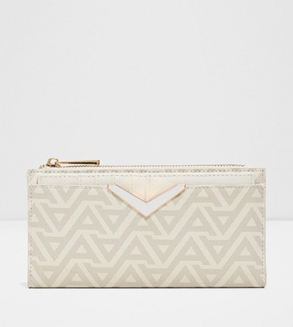 THEODOSIA Monogram Patterned Card Holder