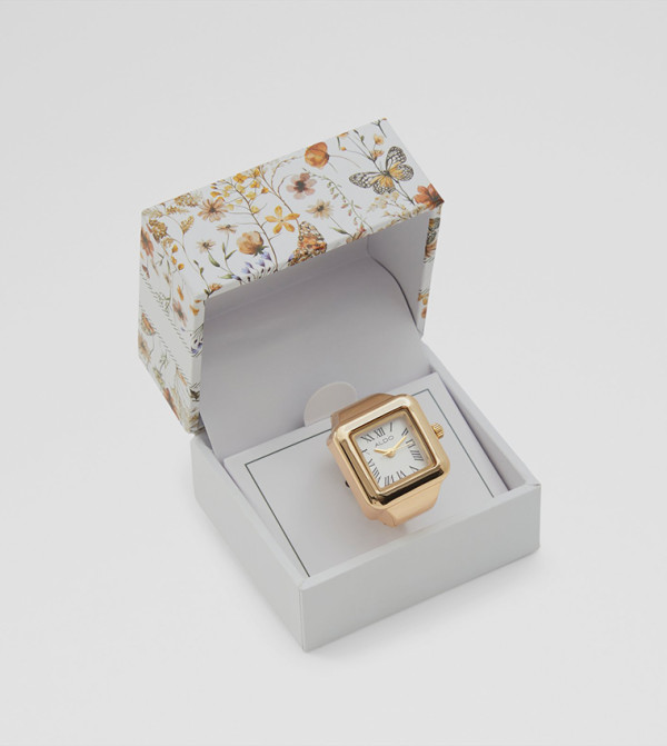 Buy Aldo Accessories TIMELLESS Ring Watch In Gold 6thStreet UAE