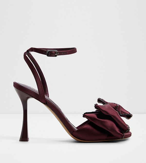 TINSEL Ankle Strap Heel Sandals