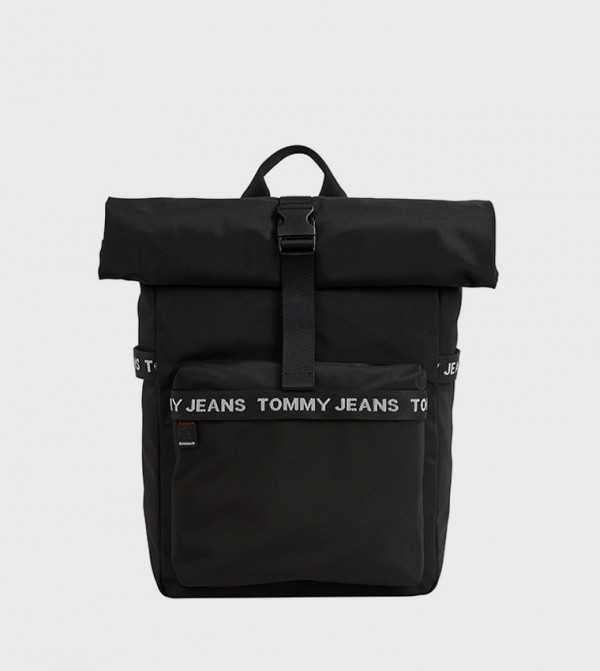 Monotype Detail Flap Backpack