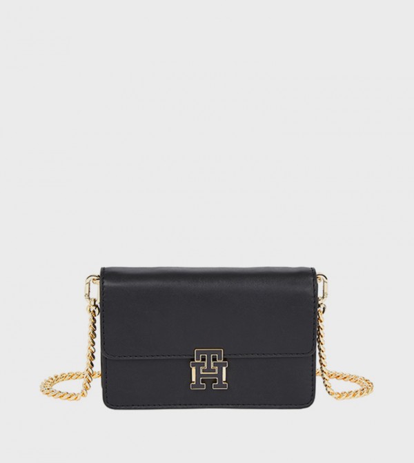 Monogram Plaque Crossbody Bag