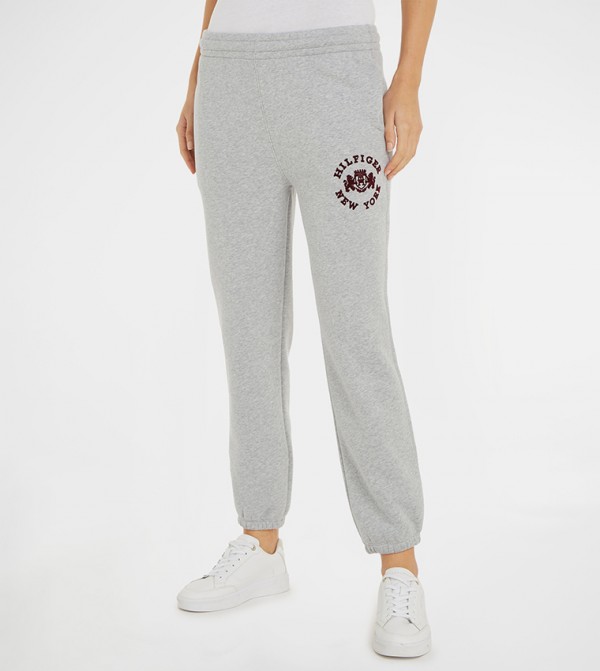 Varsity Logo Embossed Joggers
