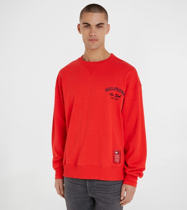 Monotype Crew Neck Sweatshirt