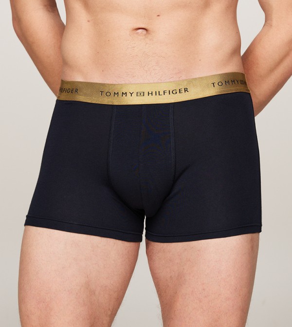 Pack of 5 Logo Waistband Trunks