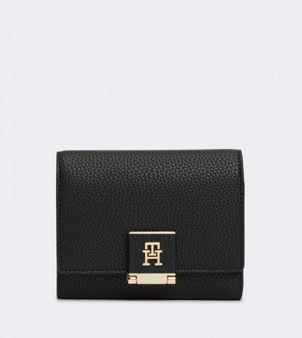 Textured Tri-Fold Wallet