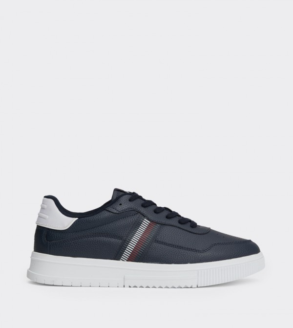 SUPERCUP Stripe Detail Sneakers