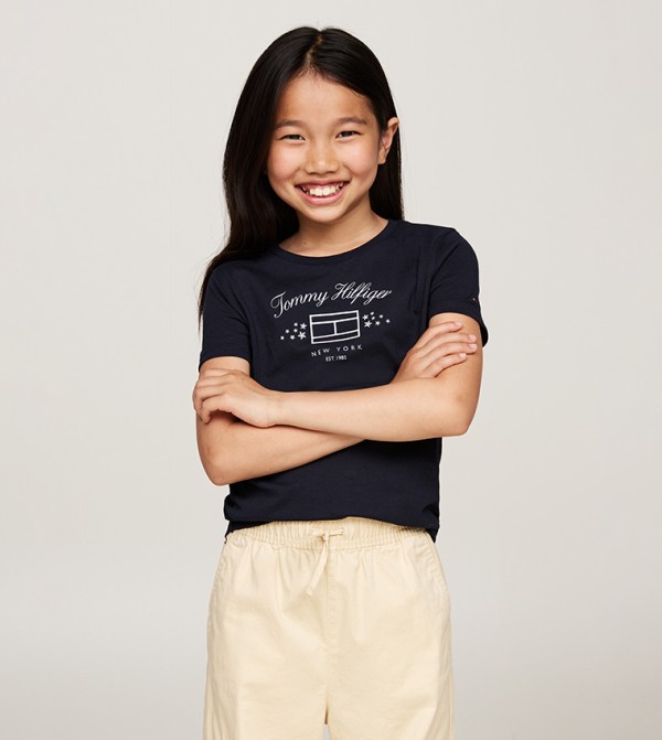 Logo Printed Short Sleeves T-Shirt