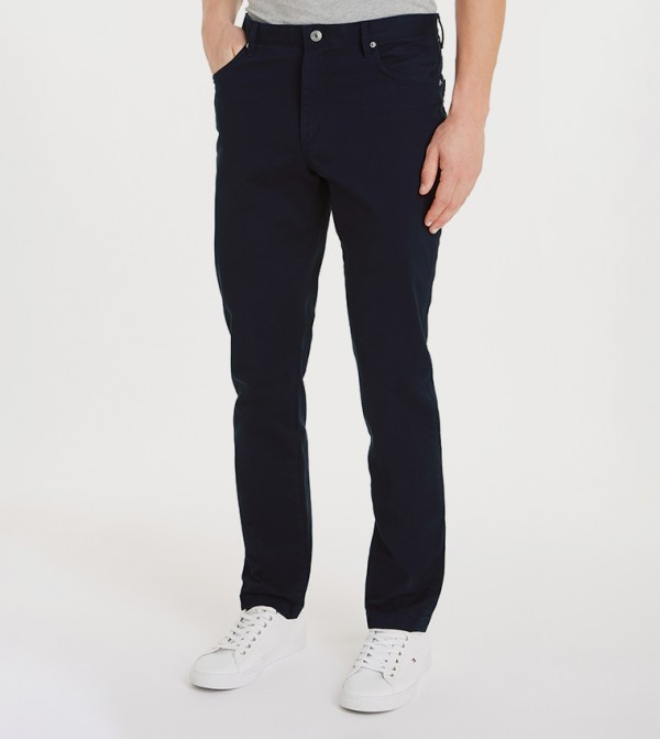 DENTON Button Closure Chinos