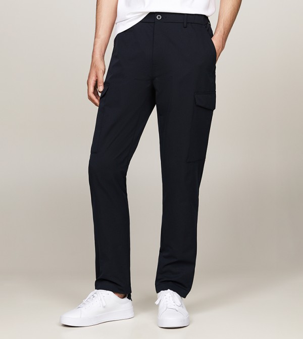 HARLEM Button Closure Cargo Pants