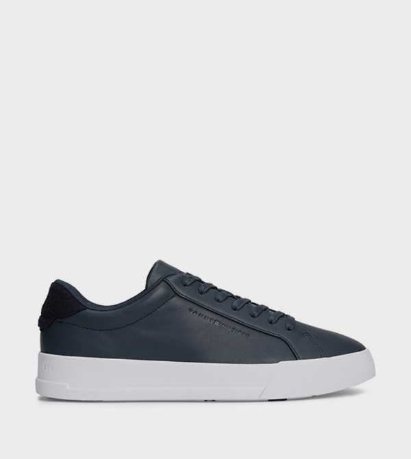 SEASONAL Lace-Up Court Sneakers