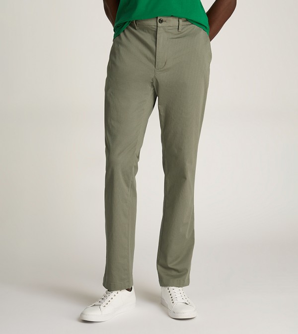 DENTON Flag Printed Chinos