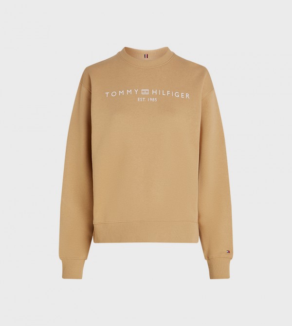 Logo Printed Crew Neck Sweatshirt