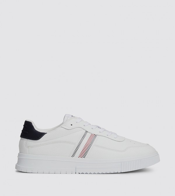 SUPERCUP Stripe Detail Sneakers