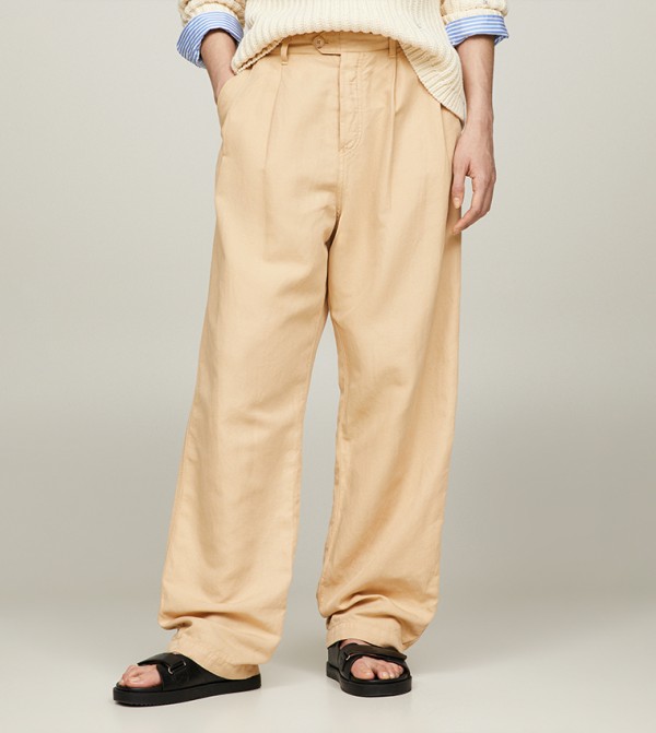 Linen Relaxed Fit Pants