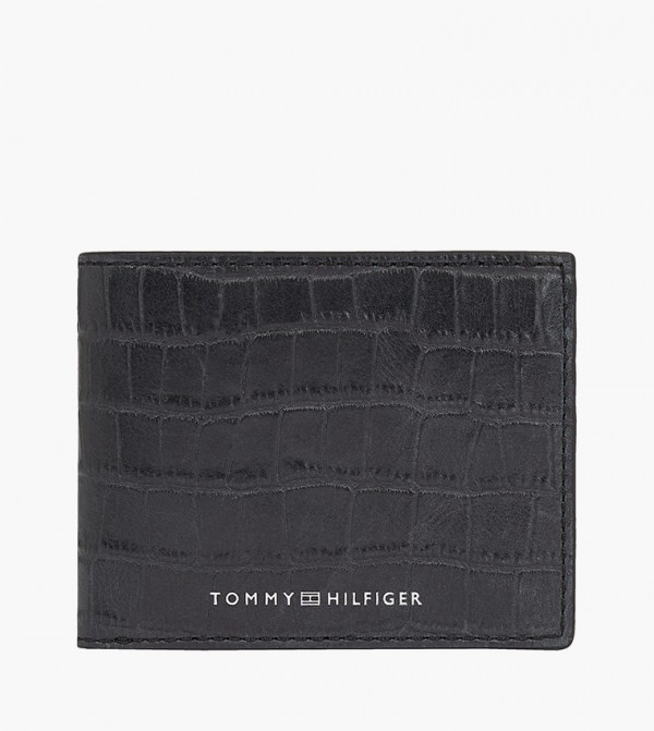 Croc Textured Card Holder