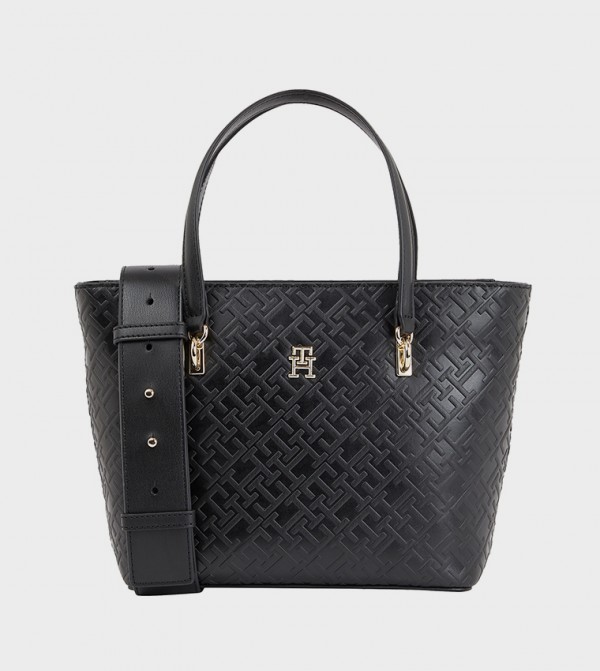 Logo Embossed Mini Tote Bag