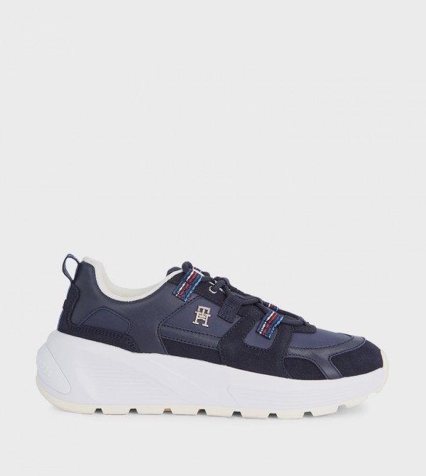 Round Toe Chunky Runner Sneakers