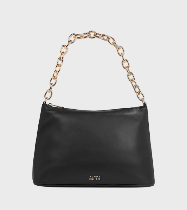 حقيبة كتف بشعار