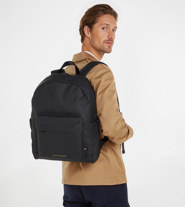 Monotype Detail Zip Around Backpack