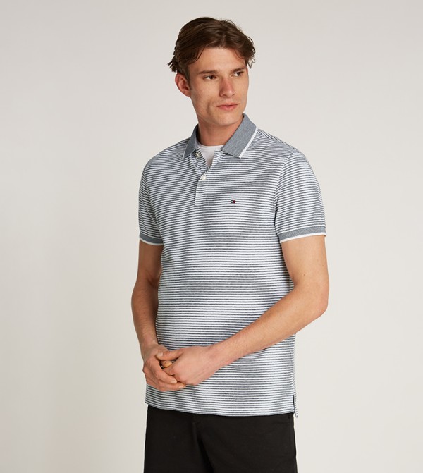 Striped Regular Fit Polo T-Shirt